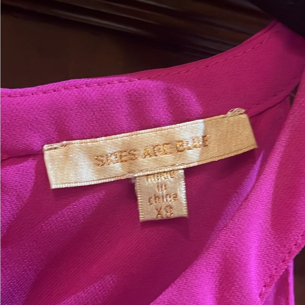 NWOT Magenta Dress Sz XS - Picture 2 of 9